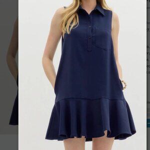 Rory Dress in Blue by entro